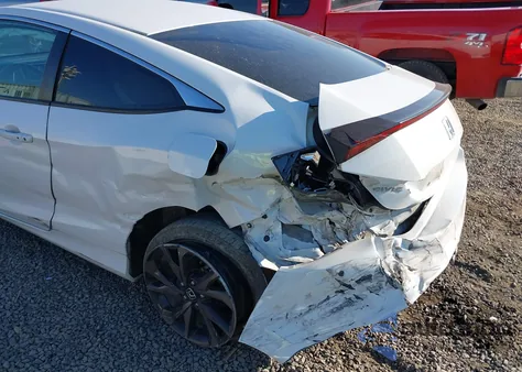 2019 Honda Civic Sport из США, поврежденный, VIN 2HGFC4B88KH309324